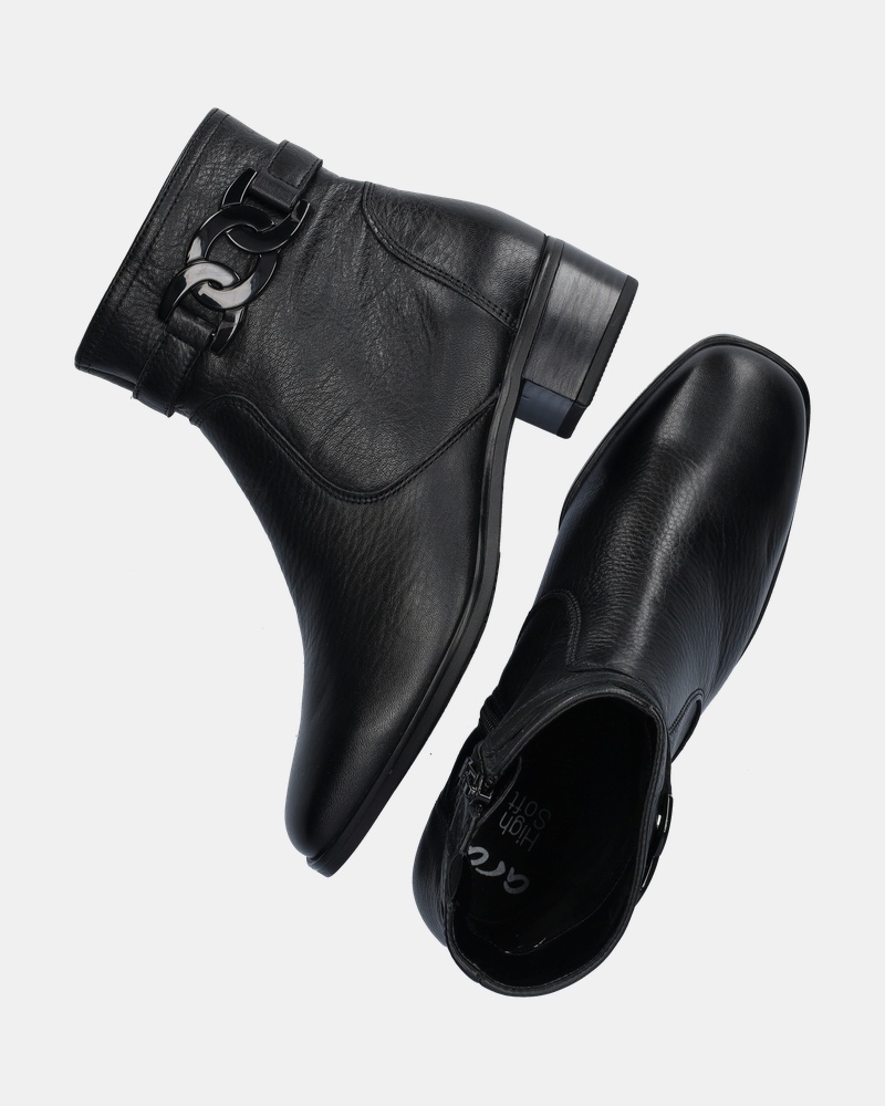 Ara Graz Rits- & gesloten boots  - zwart
