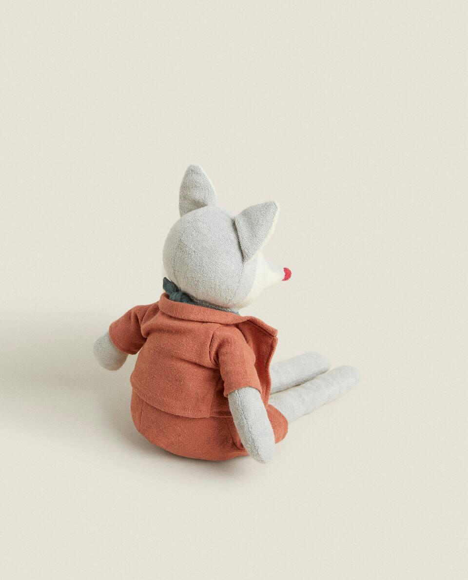 BRINQUEDO DE PELÚCIA DO LOBO MAU PARA CRIANÇAS