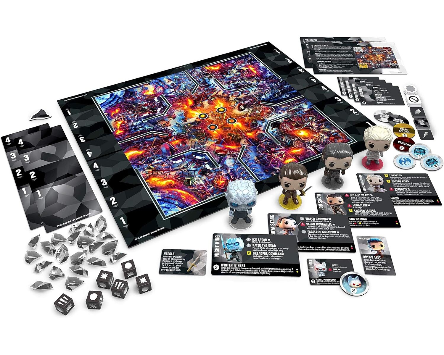 Funko 46060 - Brettspiel - Funkoverse Game of Thrones (englisch) Strategiespiel 2-4 Spieler Boardgame