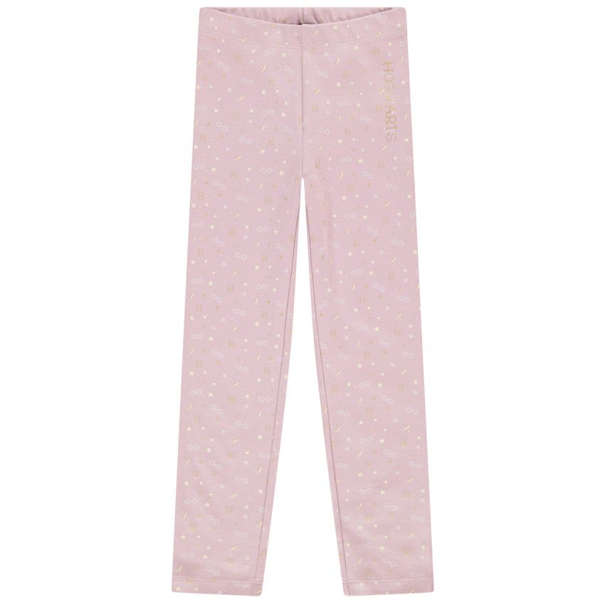 Pyjama 2 pièces en jersey imprimé Harry Potter pour fille - Lilas