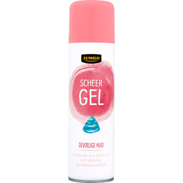 Jumbo Scheergel Gevoelige Huid 200 ML