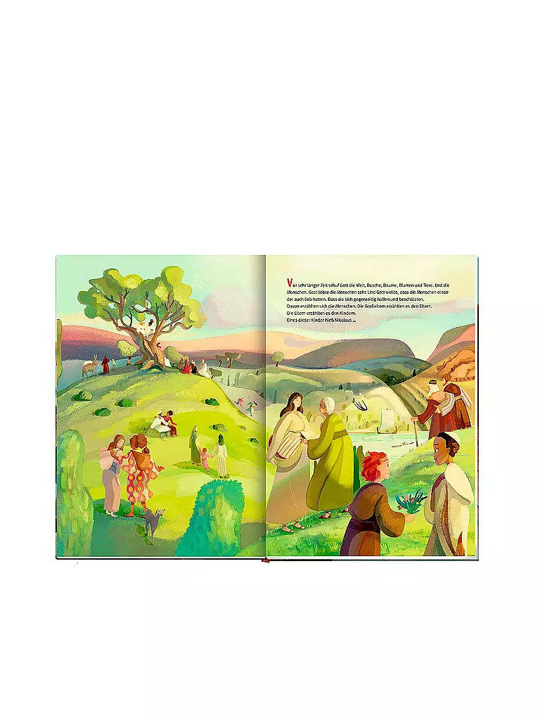 COPPENRATH VERLAG Buch - Die Geschichte vom heiligen Nikolaus  keine Farbe