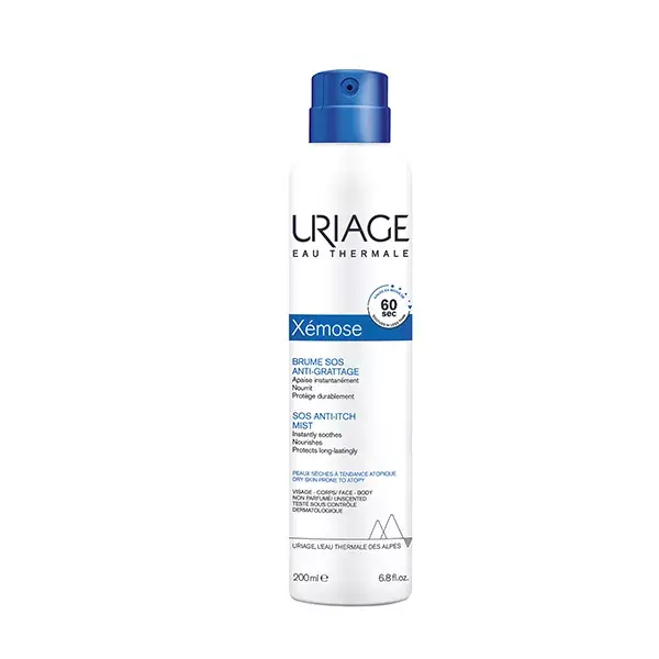 Uriage Xérose SOS Bruma Anti-Arranhão para Pele Seca e Atópica 200ml