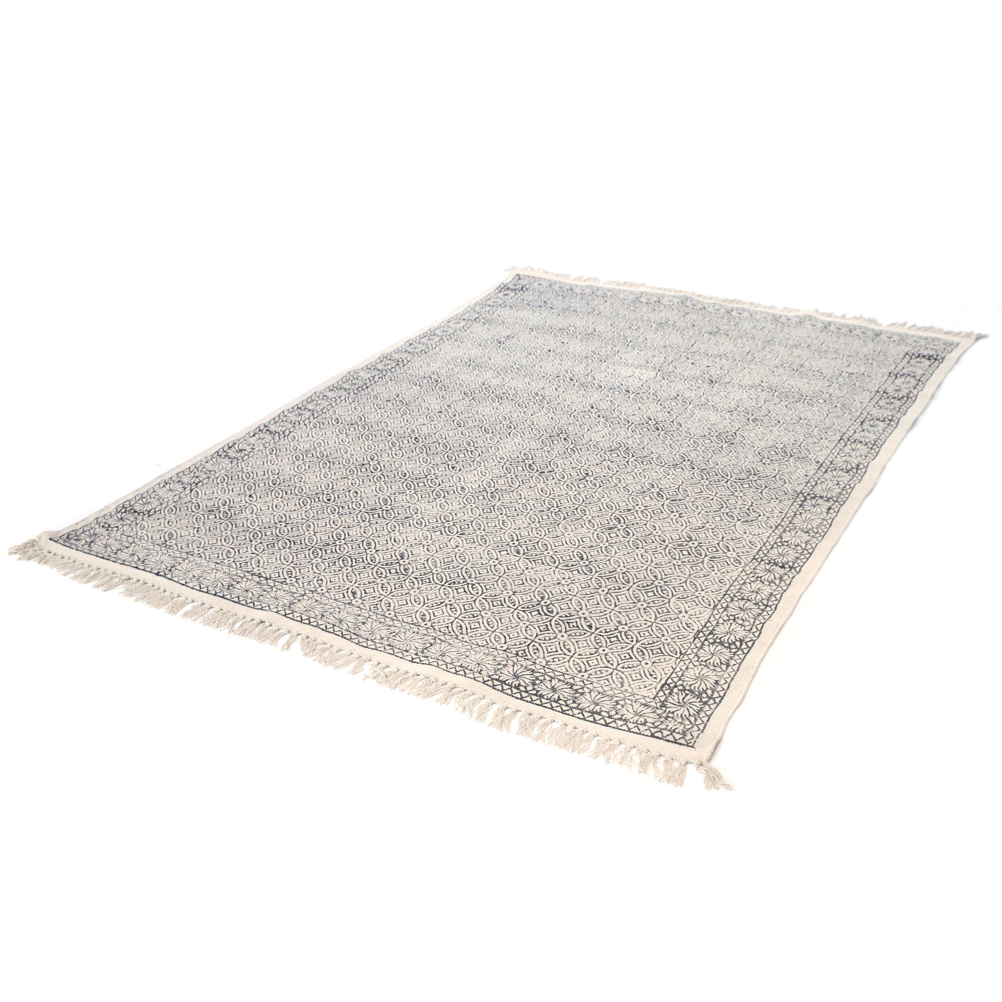 Teppich 'Panapane', handbedruckt, B 140 cm, L 200cm von fischer's lagerhaus
