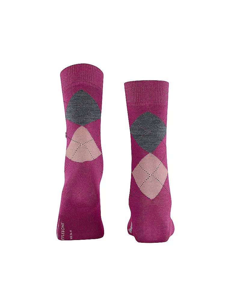 BURLINGTON Damen Socken MARYLEBONE 36-41 berry pink
