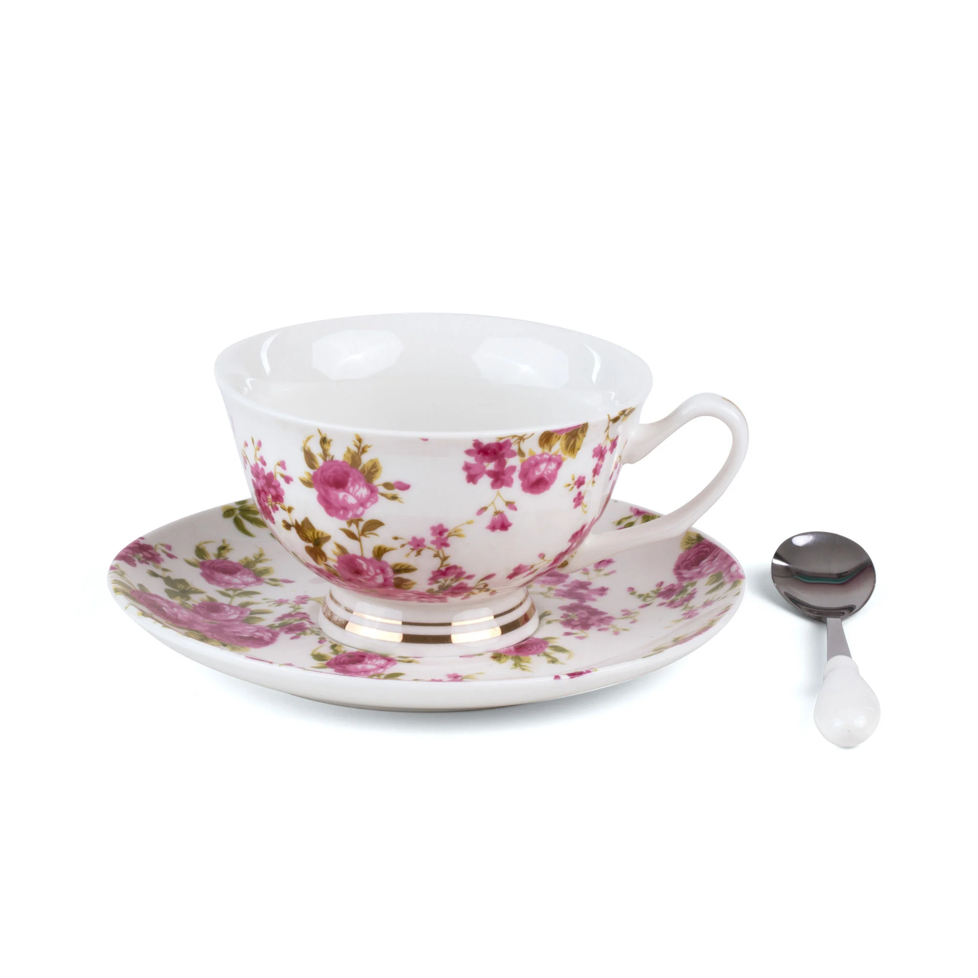 GUILTLESS - BONA DEA - Tasse à thé céramique | Rose