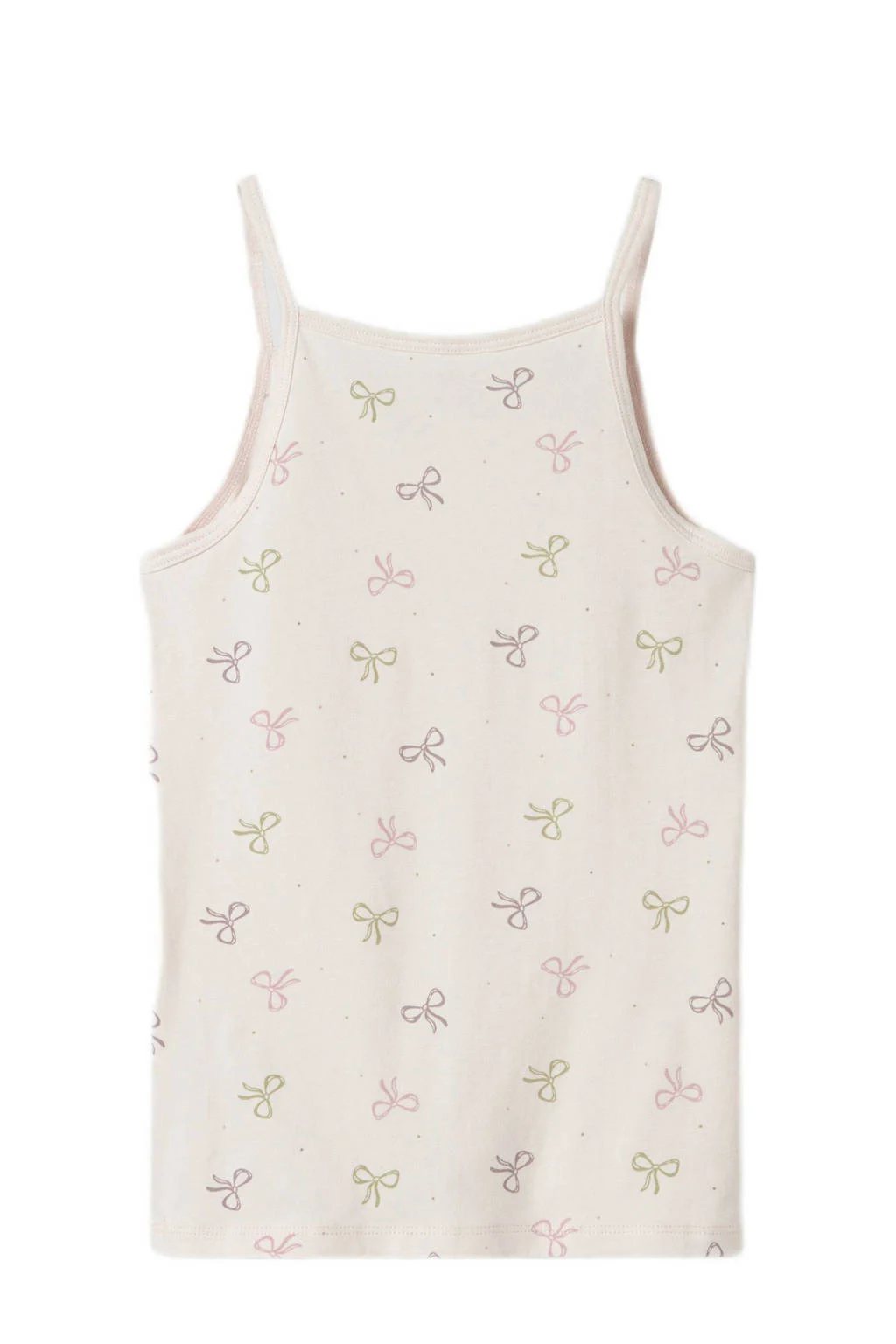 singlet Bow - set van 2 donkerroze/ecru
