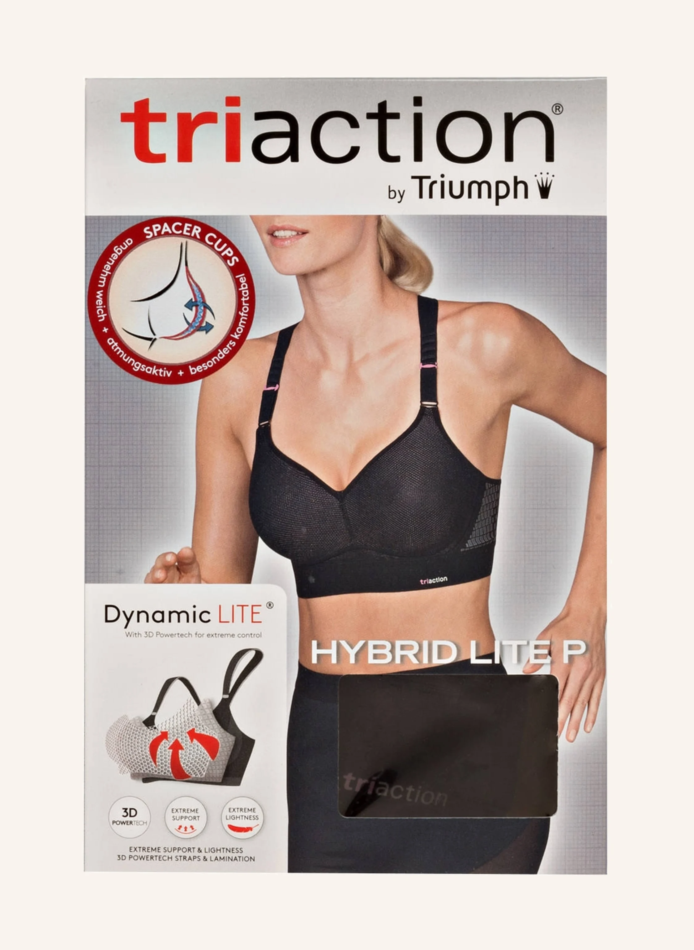 Triumph Sport-BH TRIACTION HYBRID LITE mit Mesh
