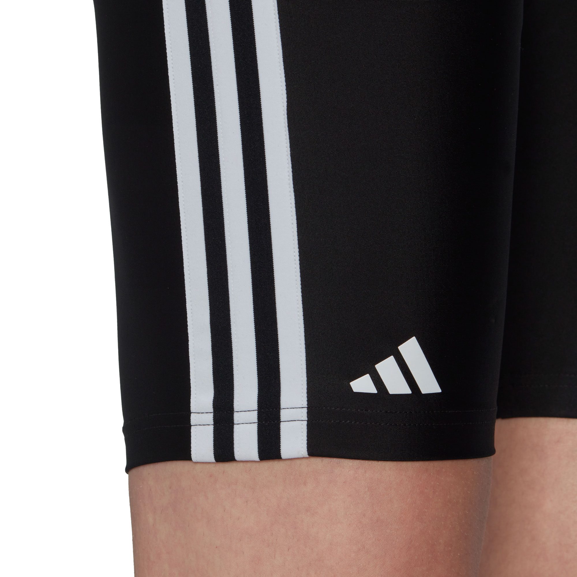 adidas Classic 3-Streifen Jammer-Badehose Herren schwarz