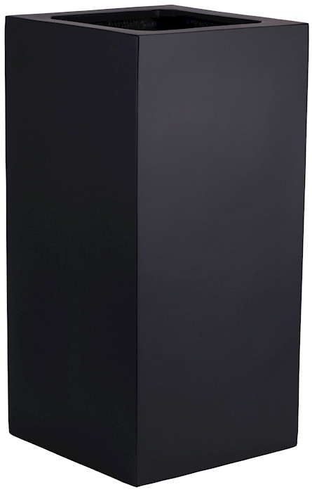 Plantenpot Michigan black L40 x B40 x H80cm