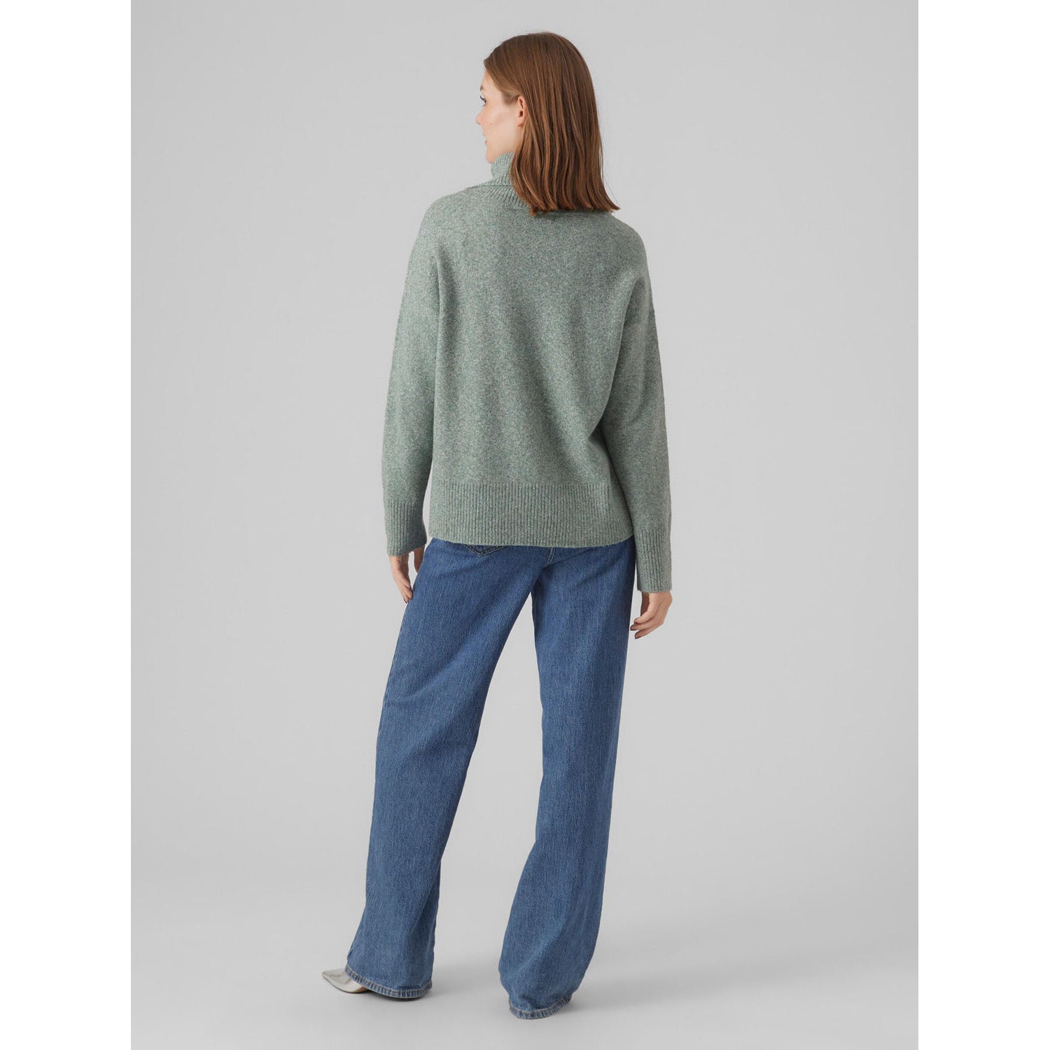 Vero Moda  Duffy Long Sleeve Cowlneck Blouse