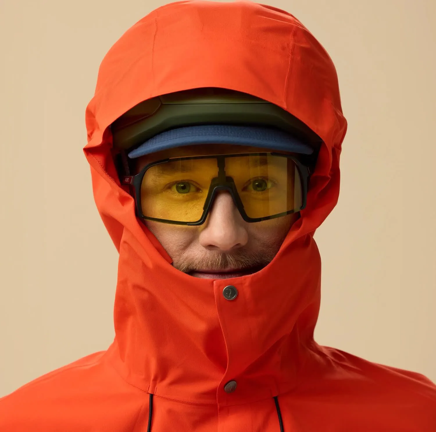 Fjällräven Hoja Rain Fox Poncho Flame Orange