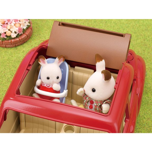 La voiture rouge - Sylvanian Families 5448