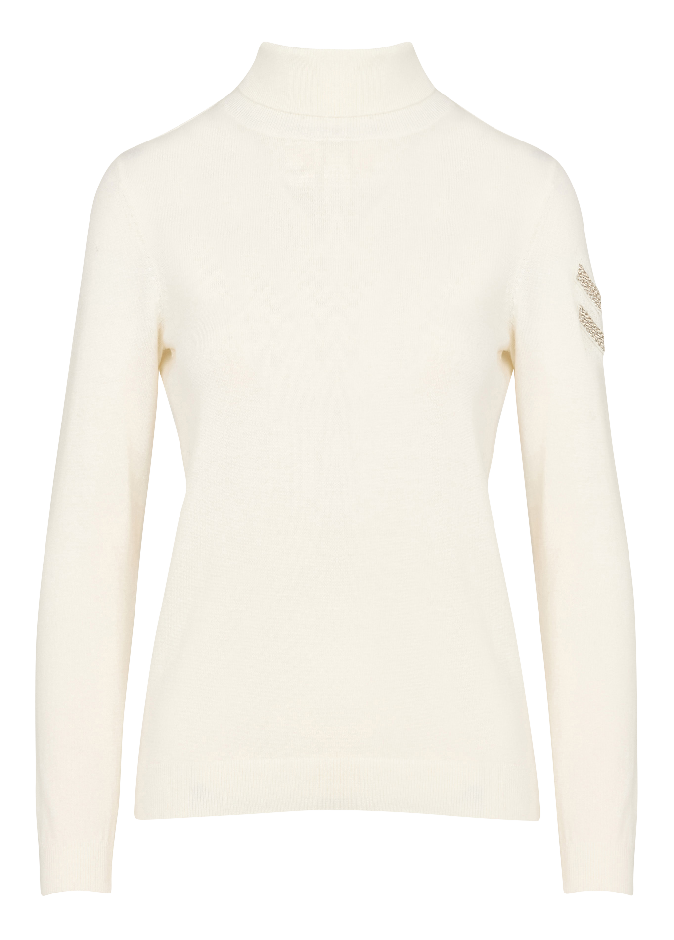 Col roulé| Blanc