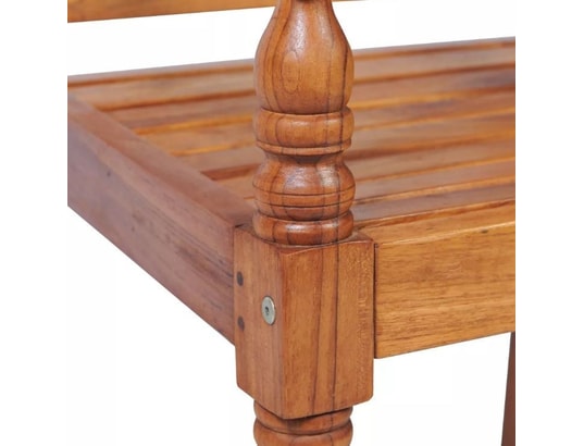 LES TENDANCES - Salon extérieur Salon de jardin-blanc-3 places-120x51.5x84-124371
