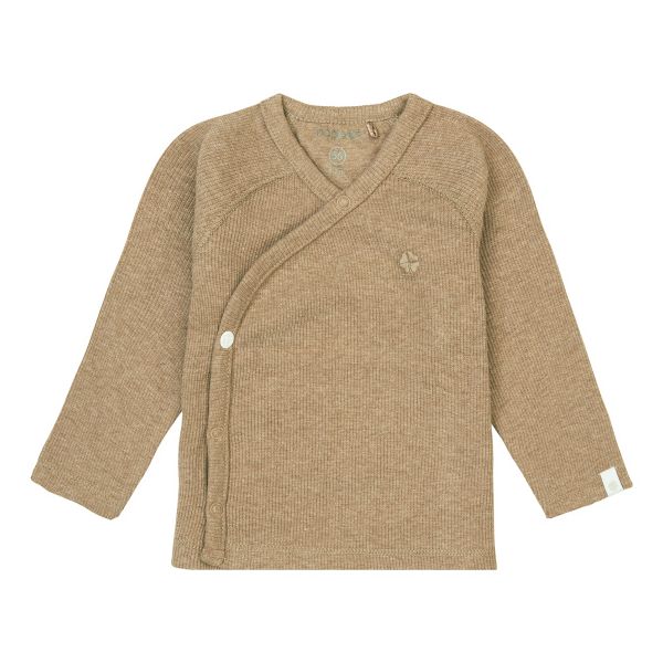 Noppies Rib Nanyuki Shirt Taupe Melange Mt. 44