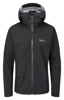 Veste imperméable Rab Downpour Plus 2.0 Noir Homme