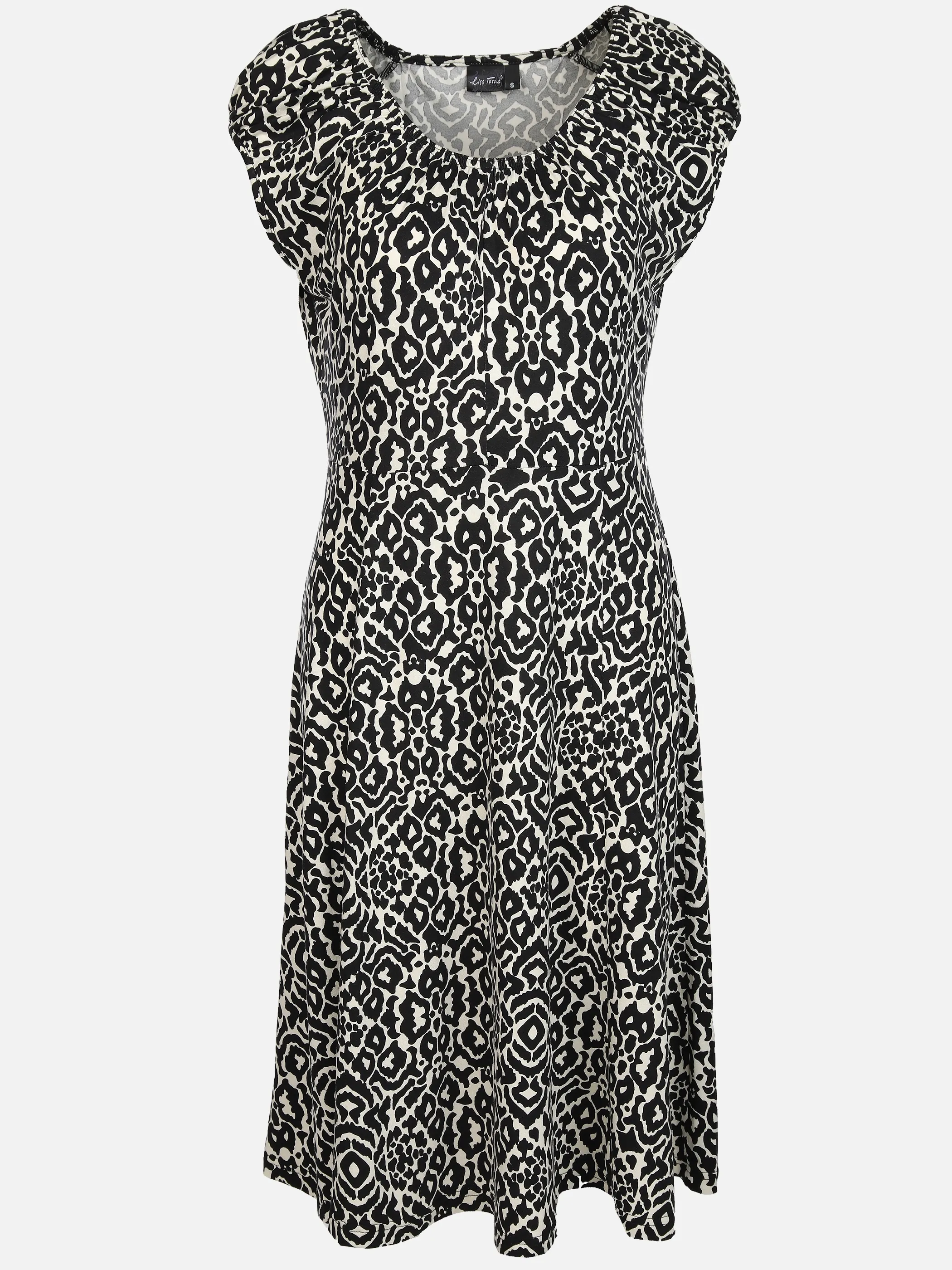 Damen Jersey Kleid mit Alloverprint