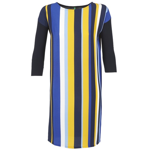 Benetton - VAGODA - Bleu / Jaune / Blanc