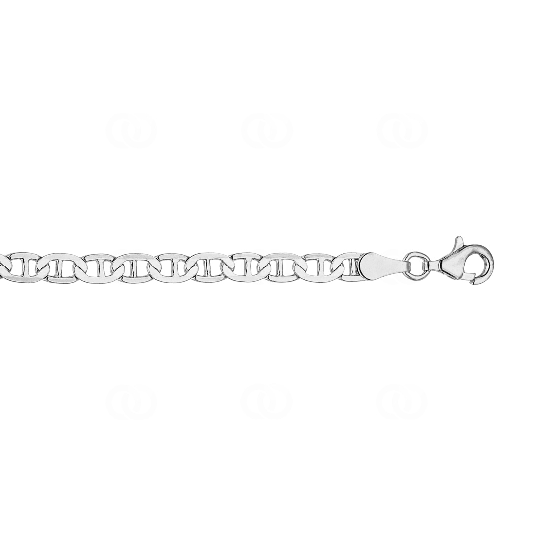 Stäbchenpanzerkette 925 Silber 4.4mm