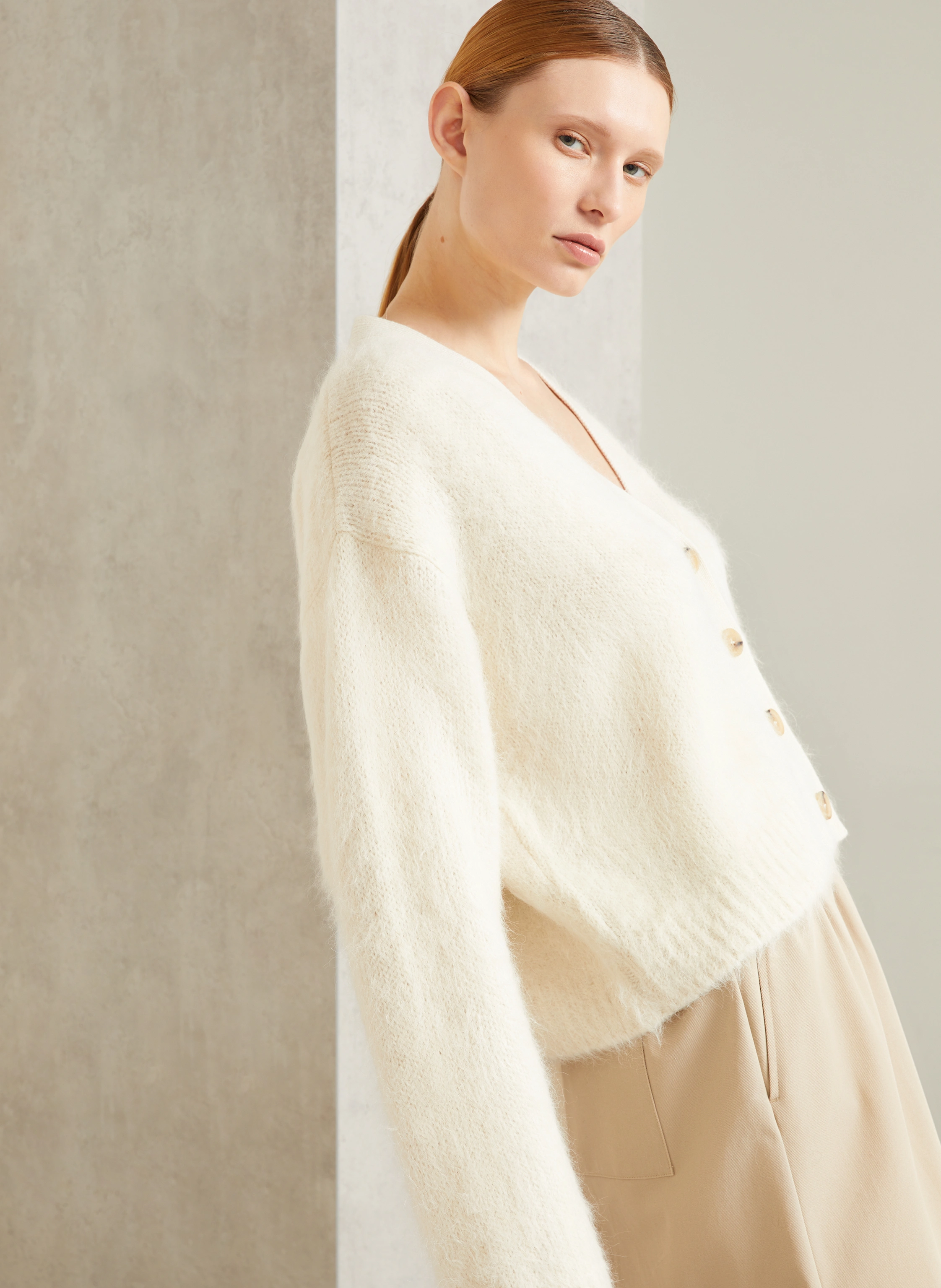 LOEWE Strickjacke mit Alpaka