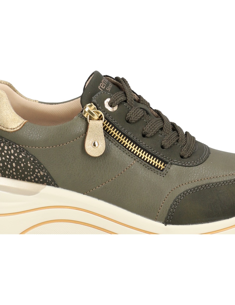 Lederkombination Sneaker