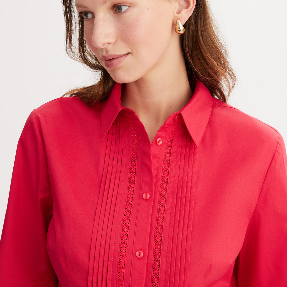 ANNE WEYBURN<br>Camisa de manga comprida