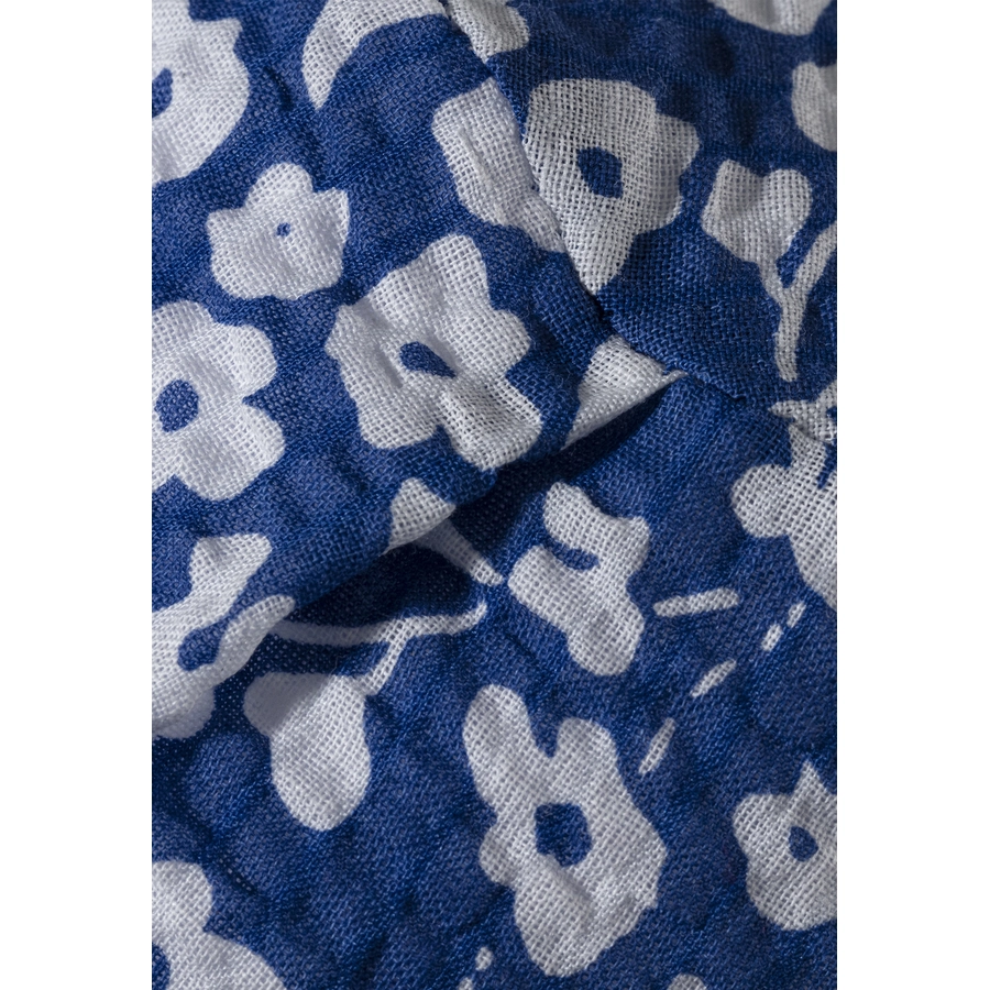 Sterntaler Hut Blumen blau