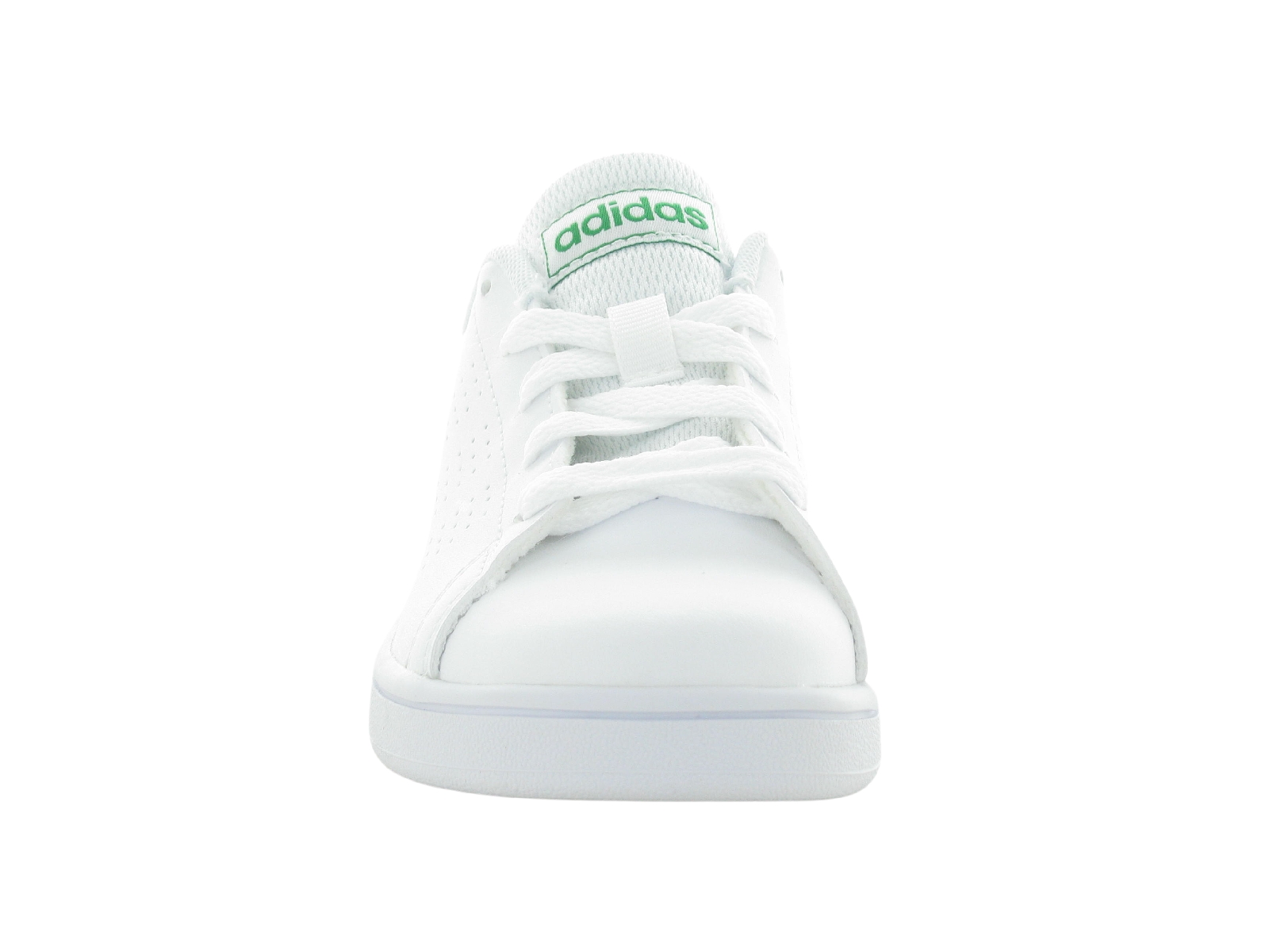 Adidas-ADVANTAGE K Synthétique Blanc Vert