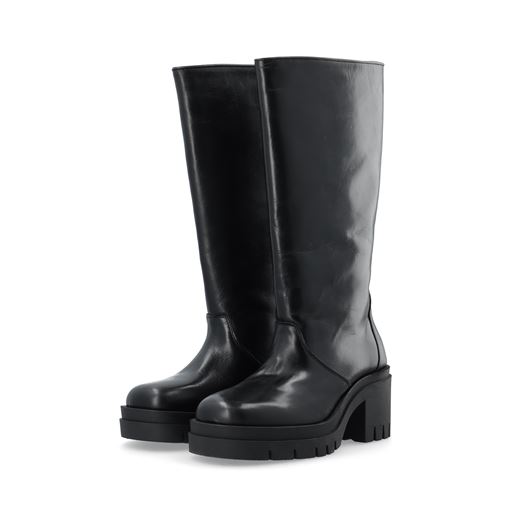 Bianco Jami Pull Up Støvler, Black, 37