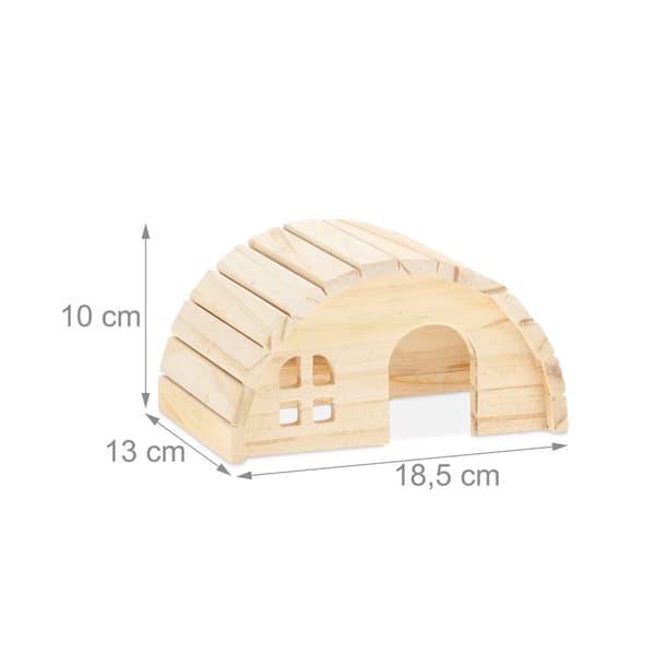 Hamsterhus i tre