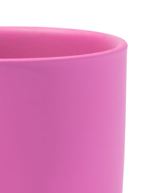 cache-pot Ø6x6.5 faïence rose