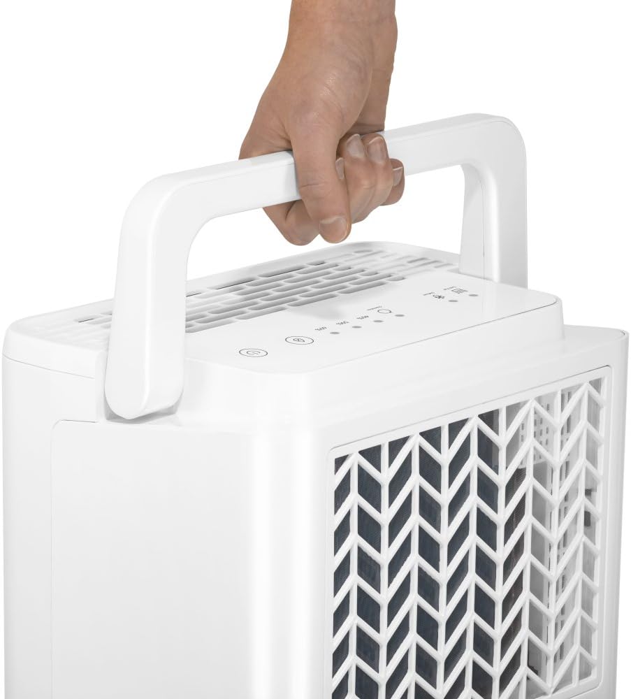 TROTEC Déshumidificateur TTK 32 E Convient pour des surfaces jusqu'à 15m² ou 37m³ Capacité de déshumidification 14L/jour