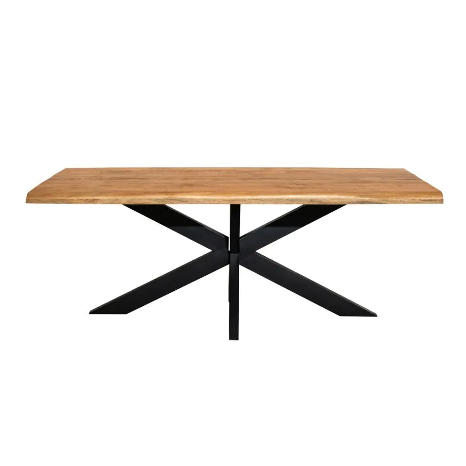 Starfurn - Boomstamtafel Denver - Bruin - 100x200x76 cm