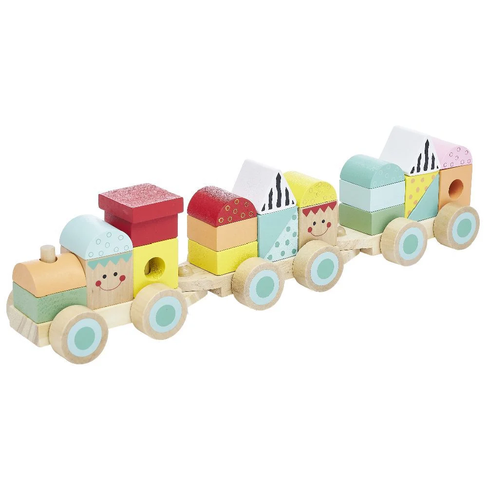 Train en bois certifié FSC® 26 pièces