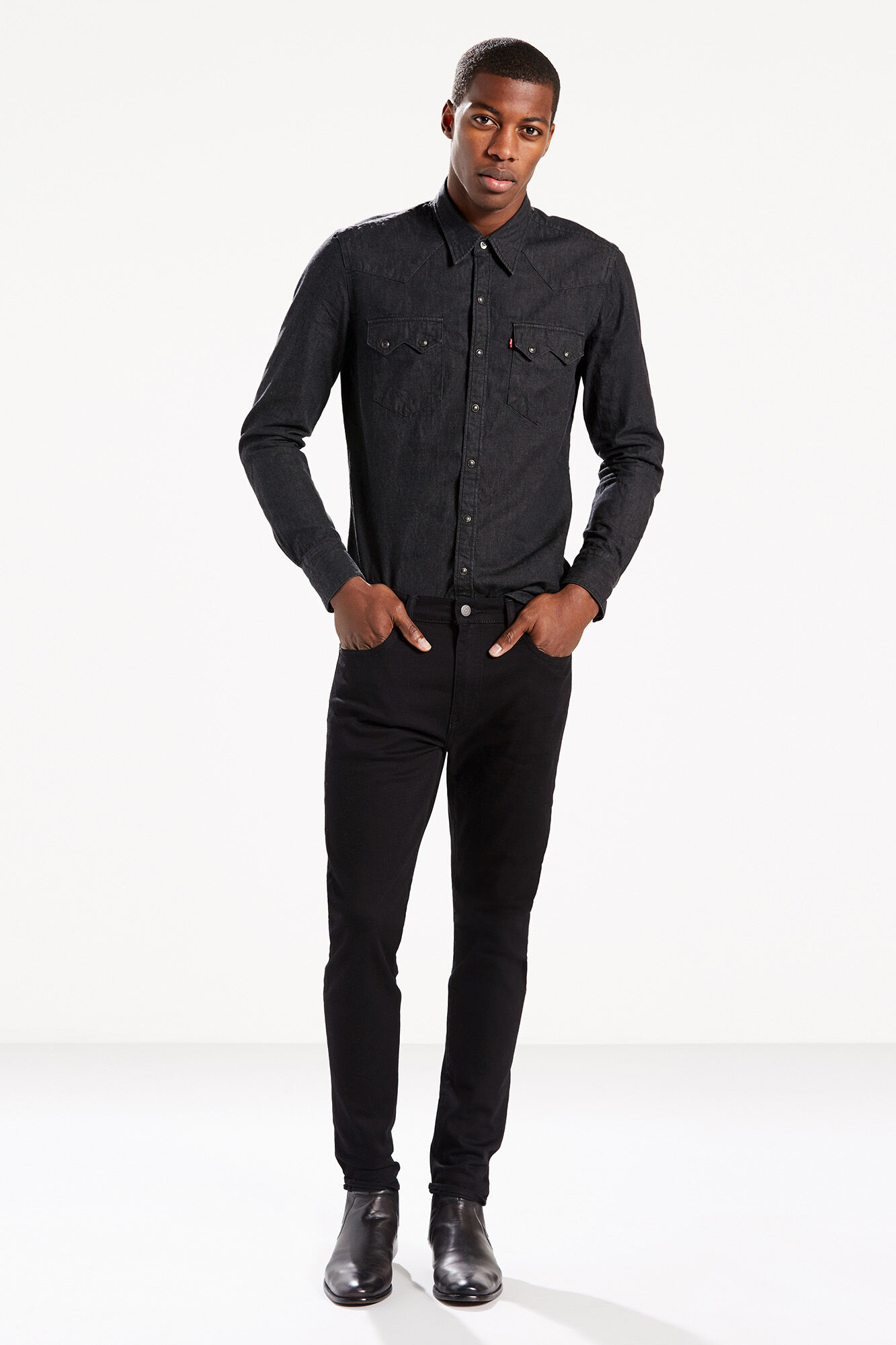 Calça jeans 512™ Slim Taper - preta