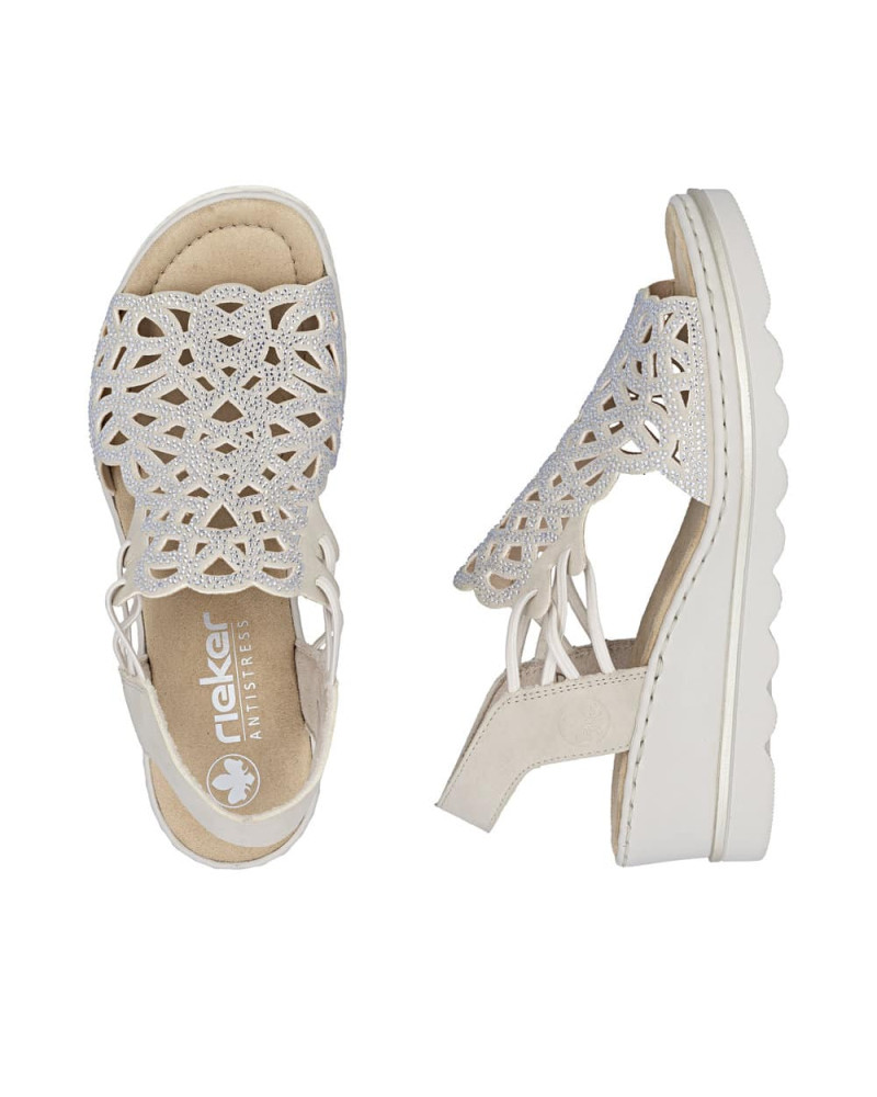 Rieker Dame sandal - beige