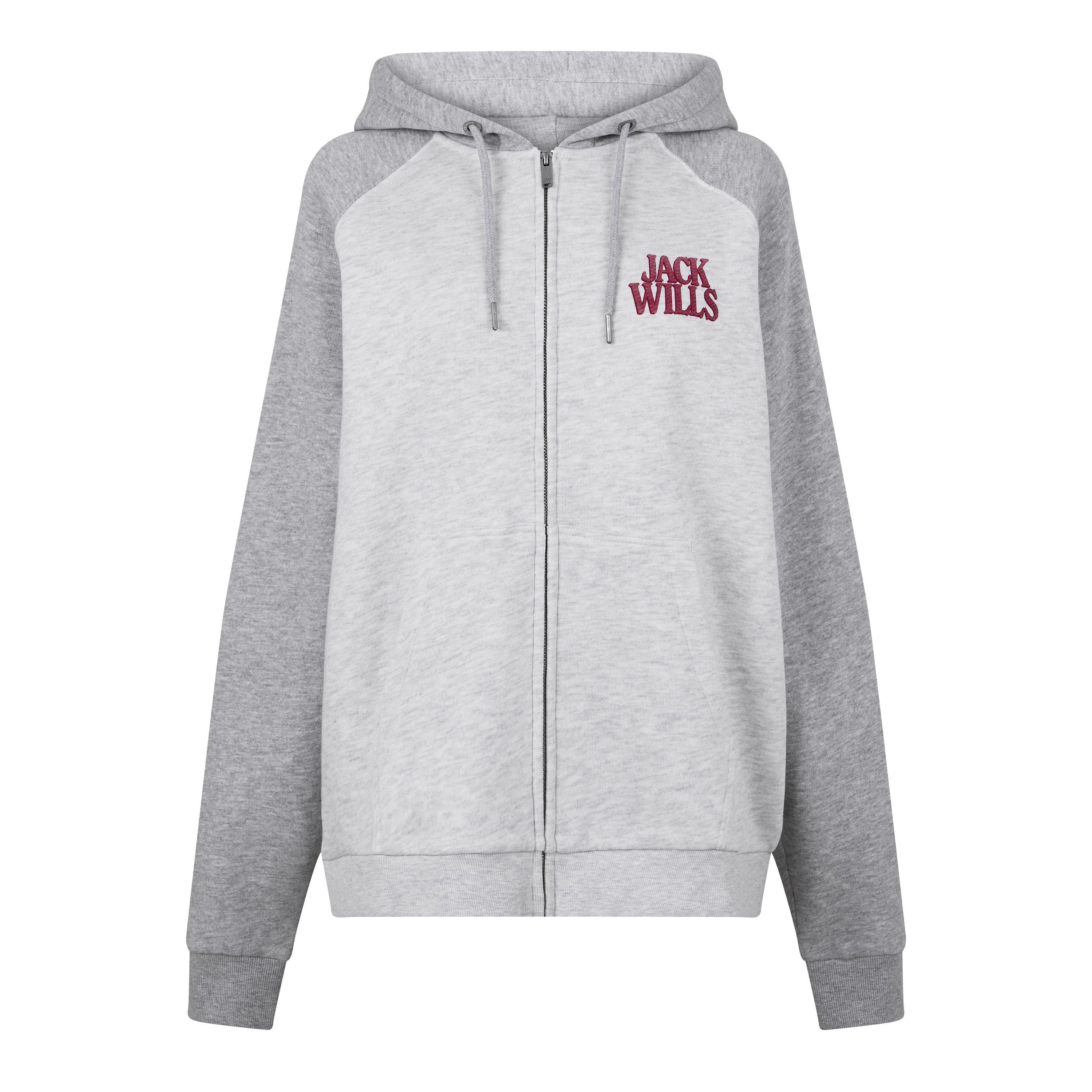 Jack Wills Contrast Zip Hoodie