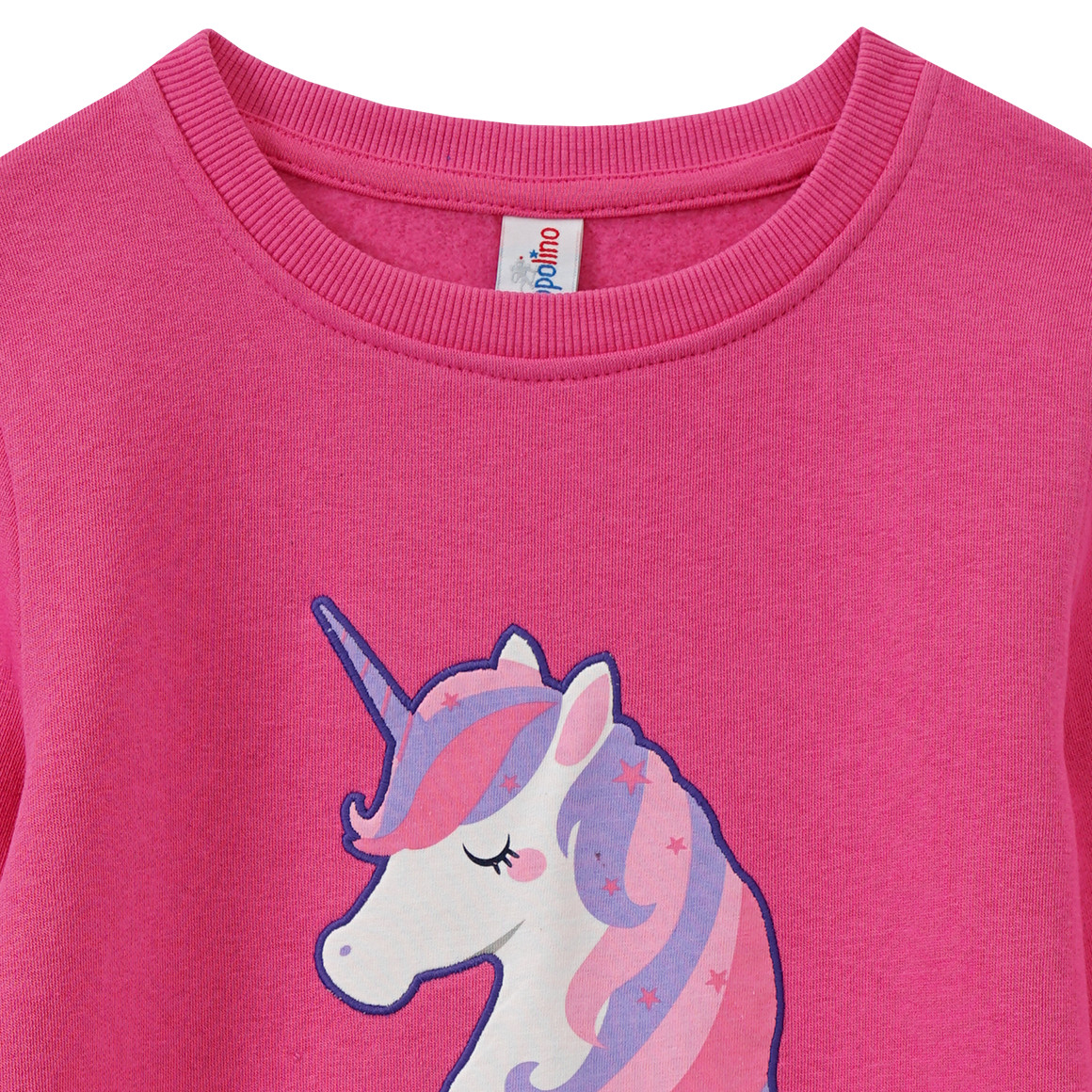 Topolino Mädchen Sweatkleid mit Einhorn-Applikation pink