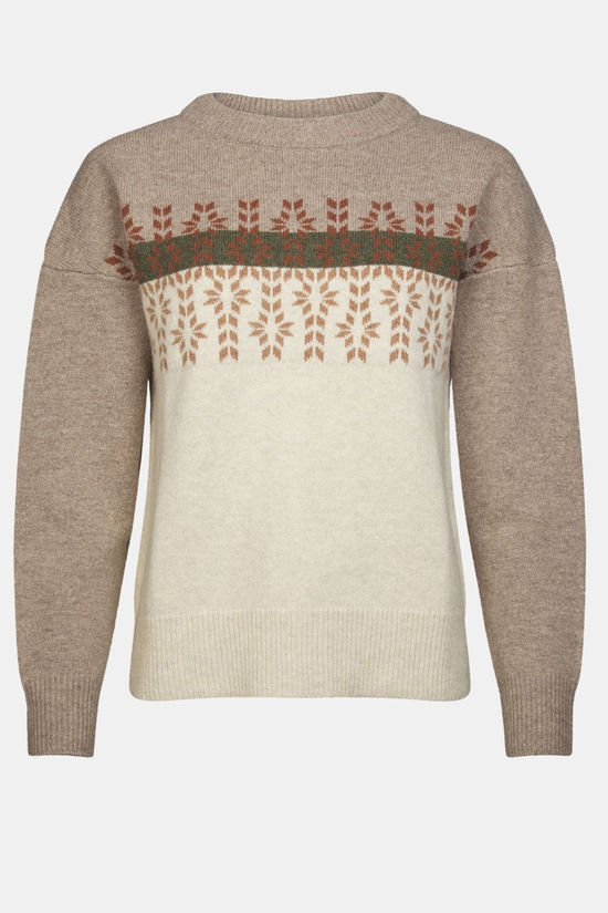 Ayacucho Ayacucho Lugano Jaquard Wool Trui Dames