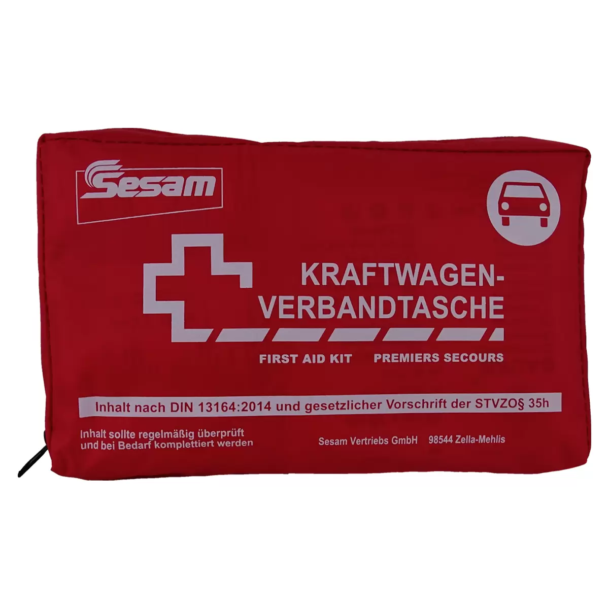 DIN Verbandstasche weiss,rot