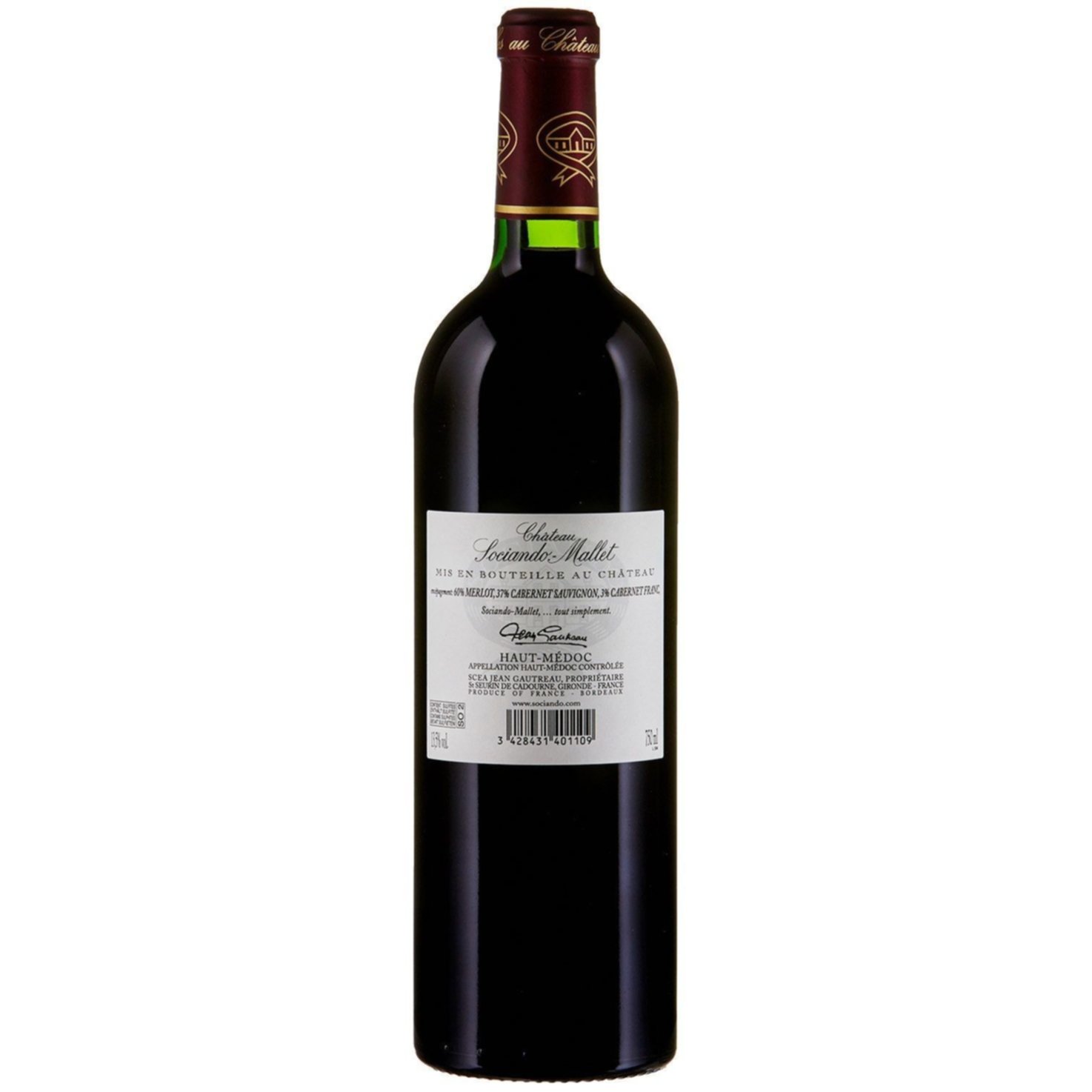 Château Sociando-Mallet Haut-Médoc AOC -75cl