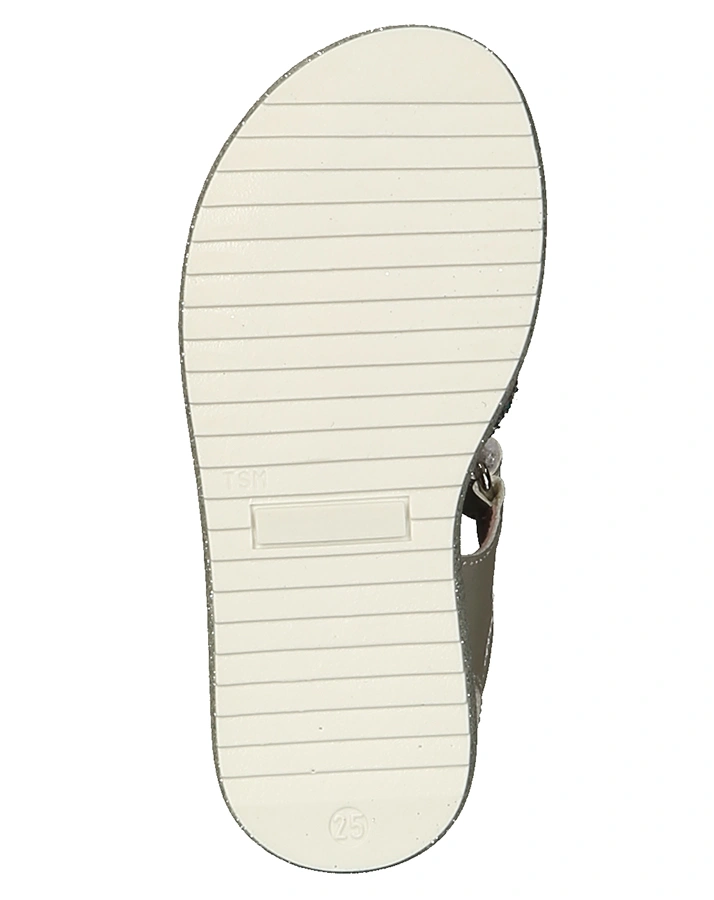 Sandalen GLITTER CHIC in silber