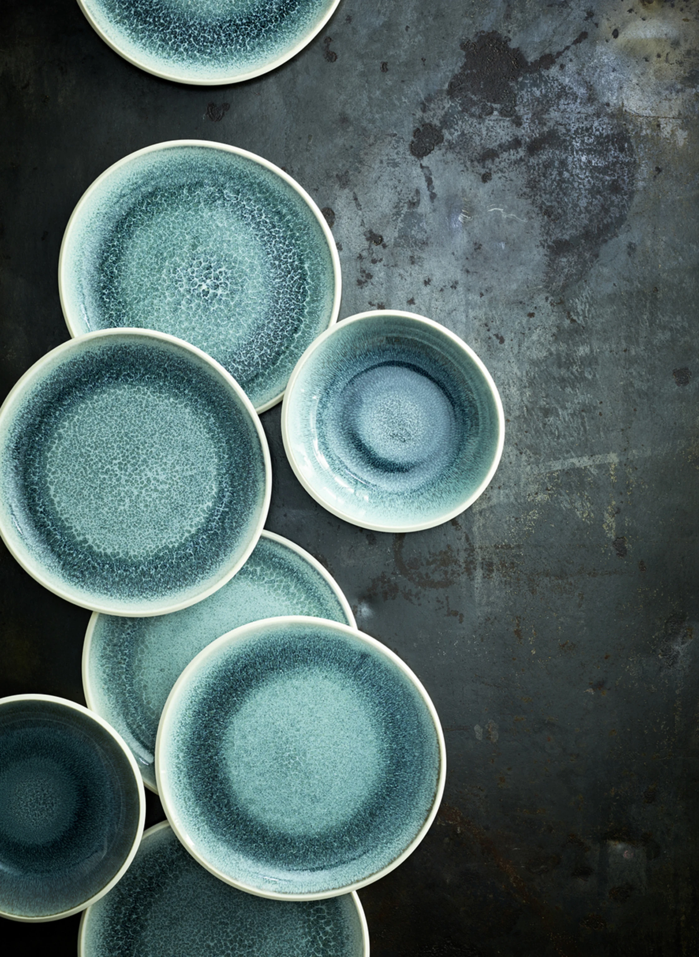 Rosenthal 6er-Set Dessertteller JUNTO AQUAMARINE