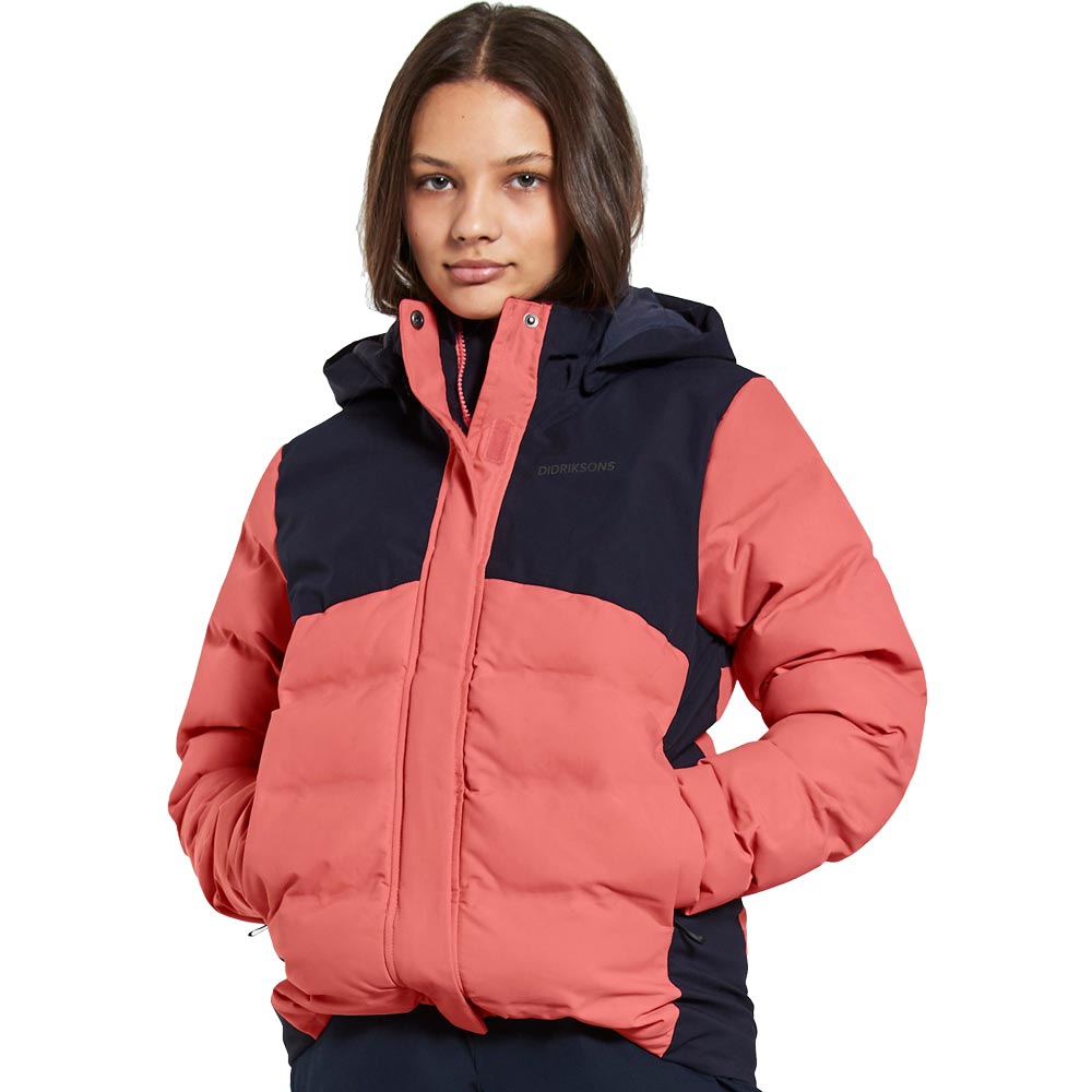 Didriksons Leja Jacke Mädchen peach rose