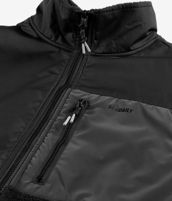 Iriedaily Auf Deck Fleece Weste (uni black)