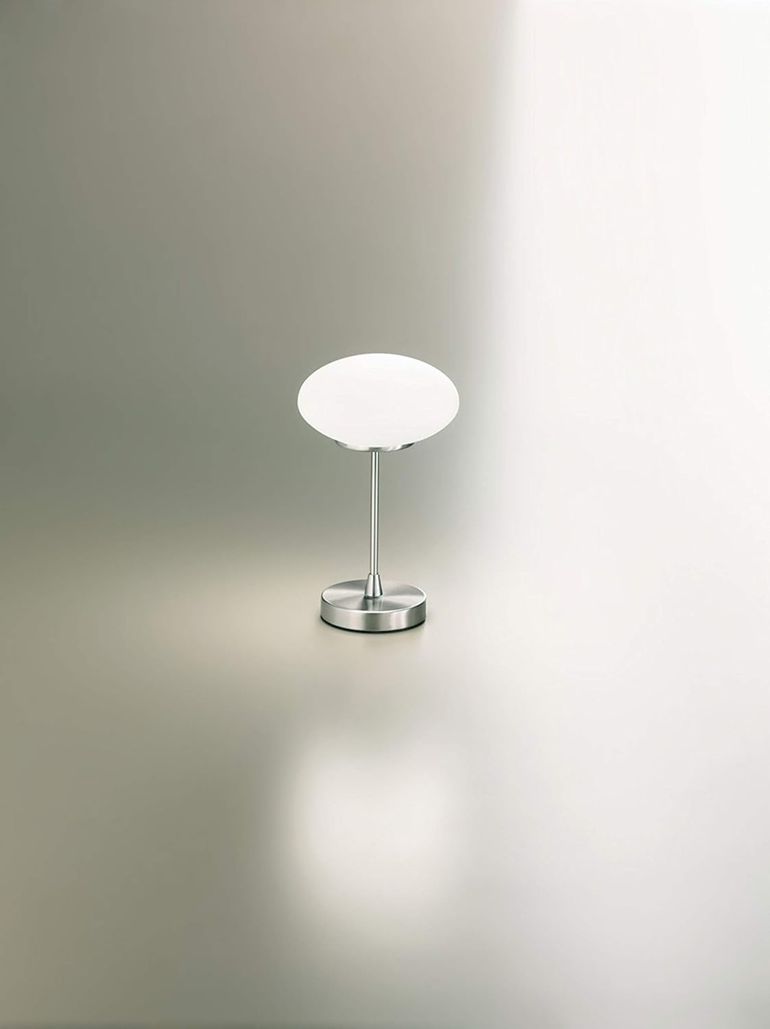 Fabas Luce LED-Tischleuchte nickel sat. 3339-30-178