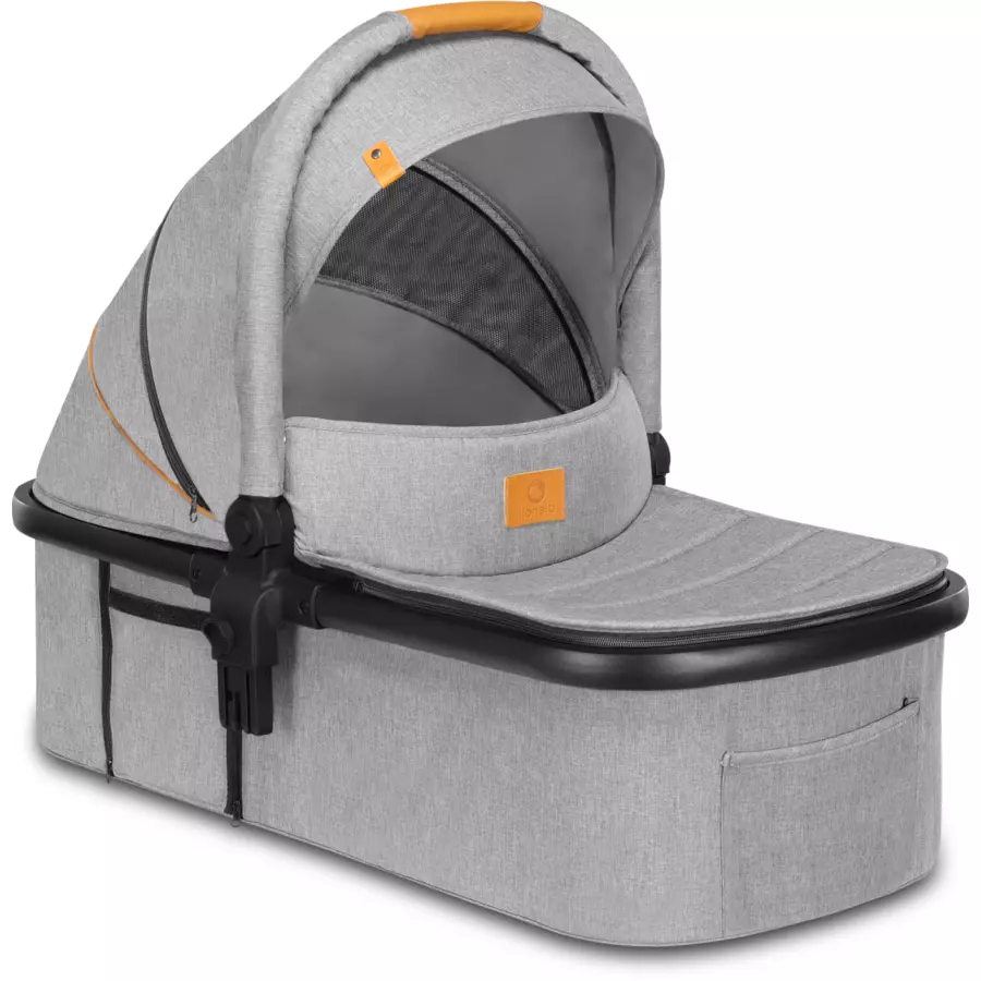 lionelo Kombikinderwagen Amber 2 in 1 Grey Stone