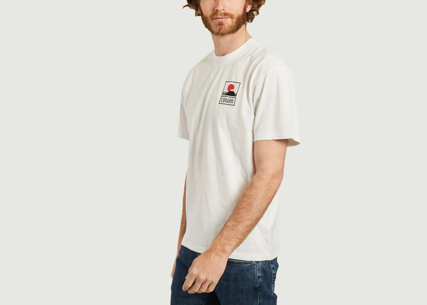 T-shirt Sunset On Mt. Fuji Edwin