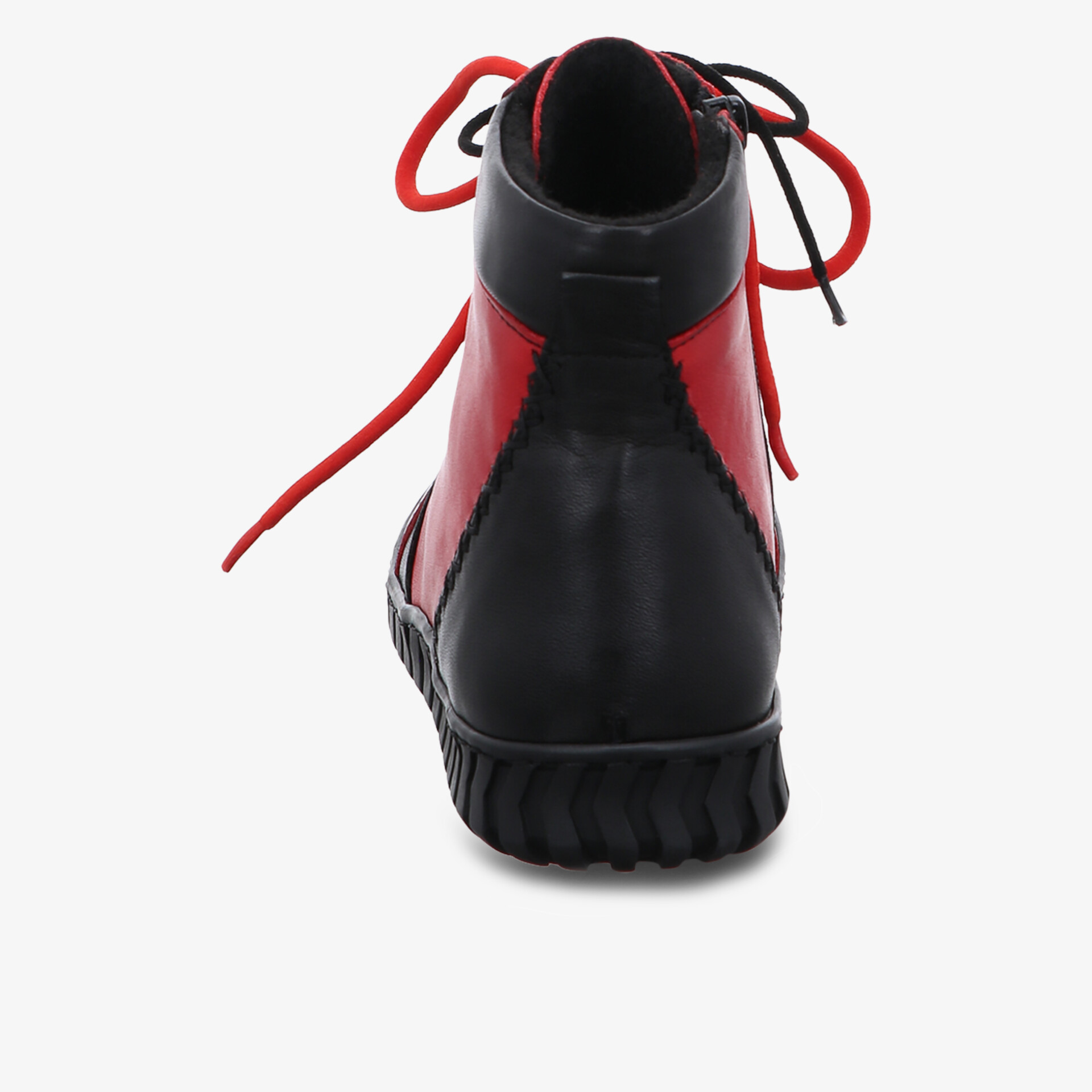 Gemini Damen Schnürstiefeletten rot
